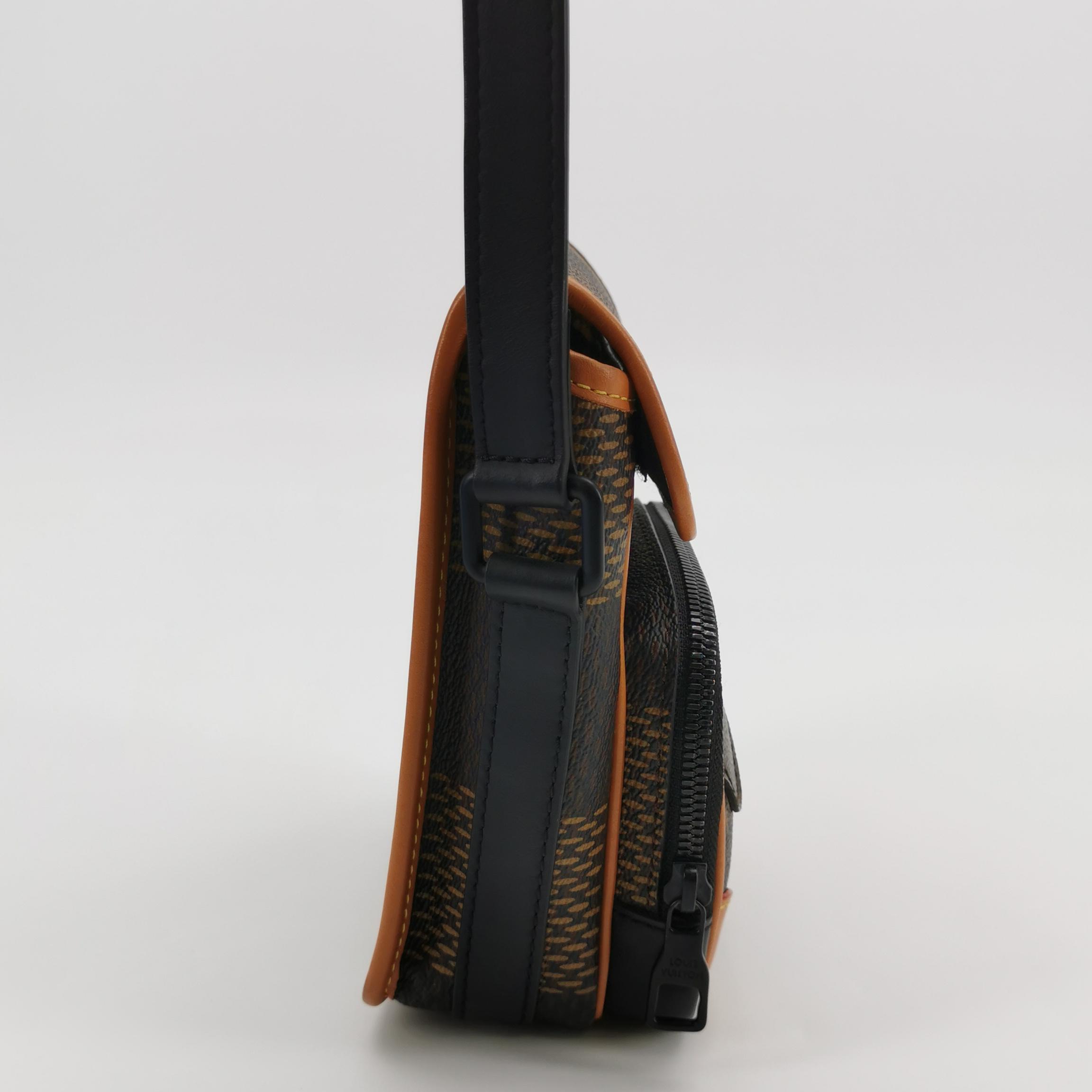 Louis Vuitton(LV) Nigo Amazone Messenger Bag Limited Edition Giant Damier and Monogram Canvas Nano — photo 5 of 15