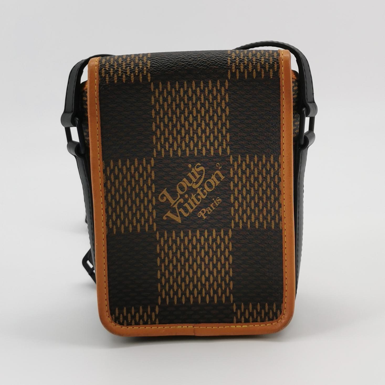Louis Vuitton(LV) Nigo Amazone Messenger Bag Limited Edition Giant Damier and Monogram Canvas Nano — photo 3 of 15