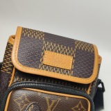 Louis Vuitton(LV) Nigo Amazone Messenger Bag Limited Edition Giant Damier and Monogram Canvas Nano — thumbnail 9