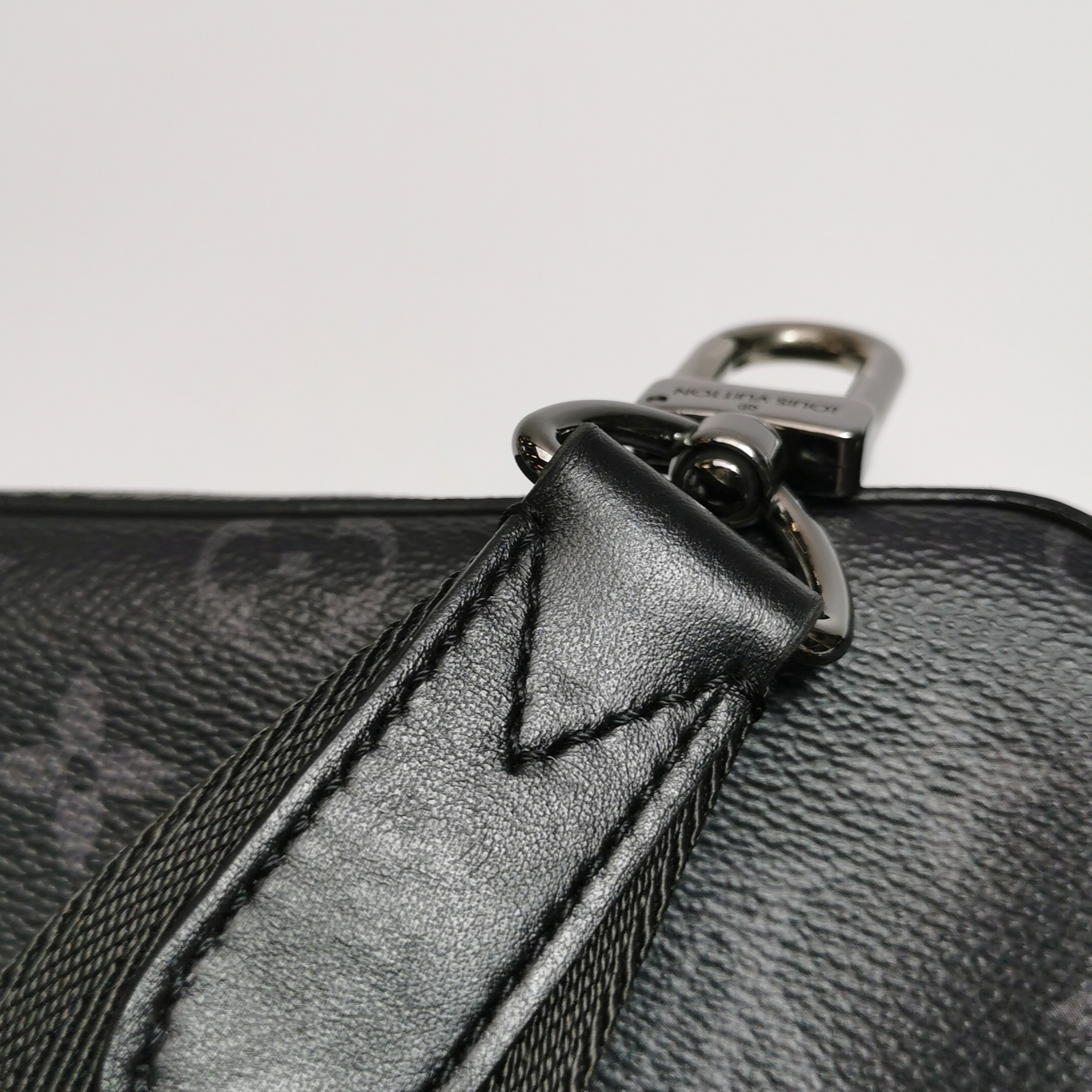 Louis Vuitton(LV) Trio Messenger Bag Reverse Monogram Eclipse Canvas — photo 24 of 24