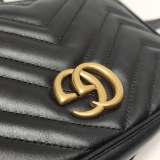 Gucci GG Marmont Shoulder Bag Matelasse Leather Mini — thumbnail 10