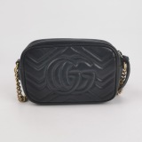 Gucci GG Marmont Shoulder Bag Matelasse Leather Mini — thumbnail 5