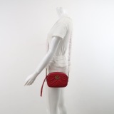 Gucci GG Marmont Shoulder Bag Matelasse Leather Mini — thumbnail 2
