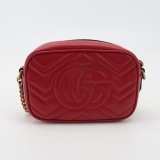 Gucci GG Marmont Shoulder Bag Matelasse Leather Mini — thumbnail 5
