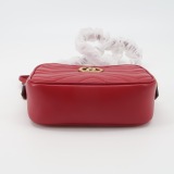 Gucci GG Marmont Shoulder Bag Matelasse Leather Mini — thumbnail 6