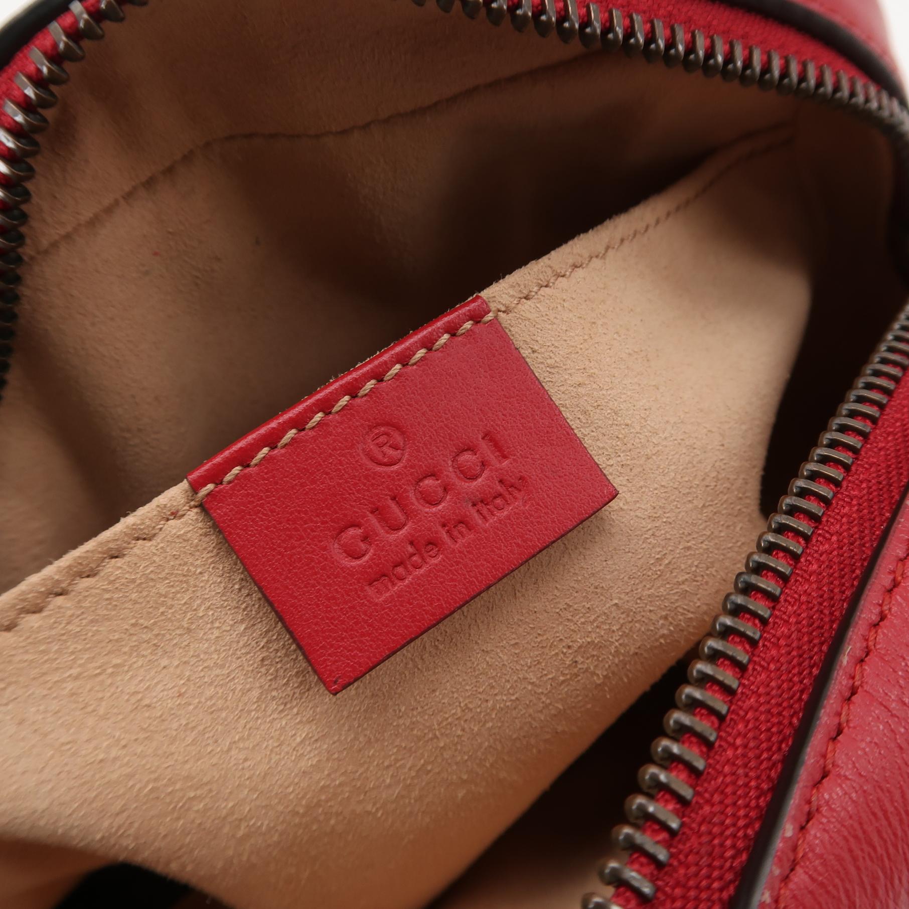 Gucci GG Marmont Shoulder Bag Matelasse Leather Mini — photo 8 of 20