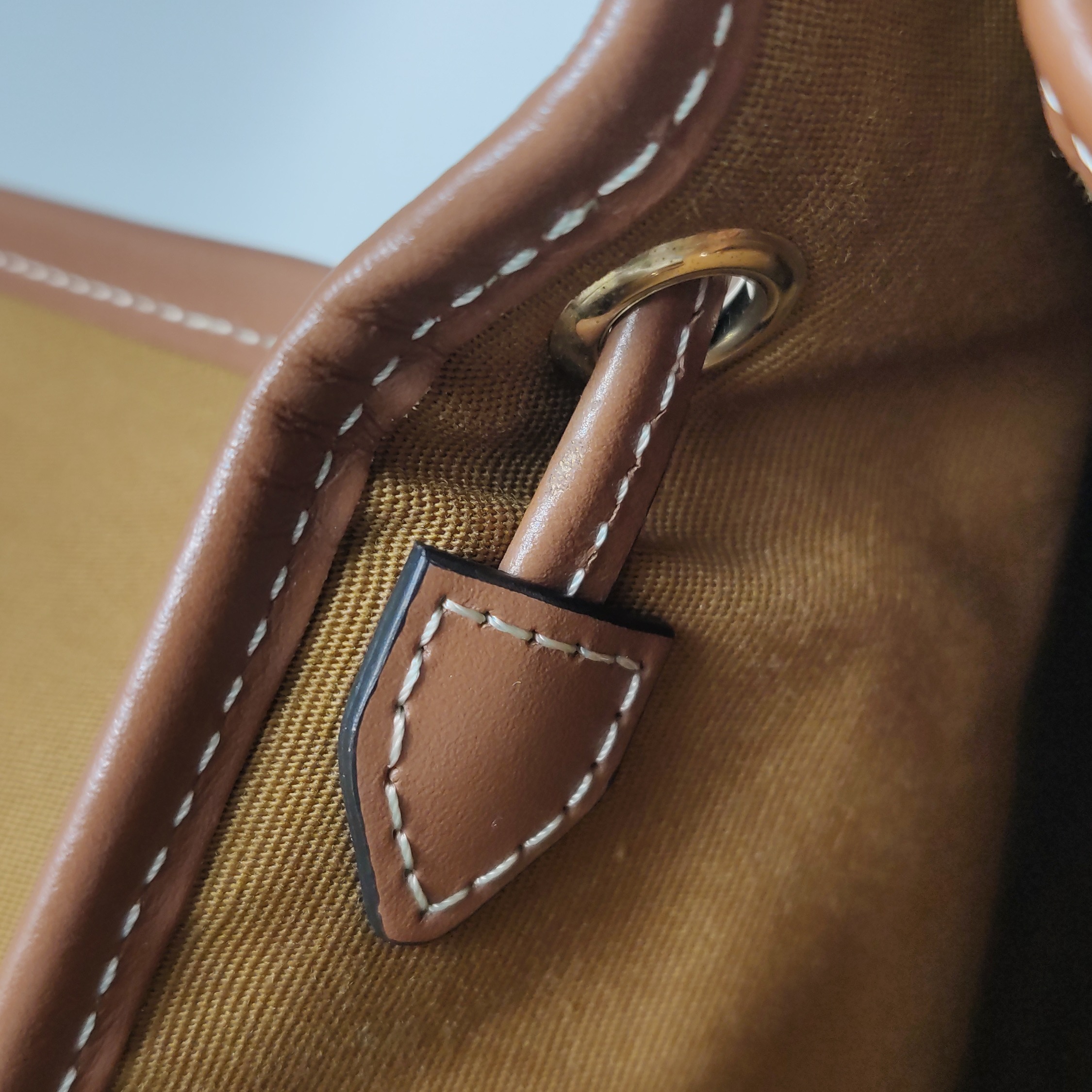 Celine Folco Backpack Triomphe Coated Canvas Mini