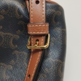 Celine Folco Backpack Triomphe Coated Canvas Mini — thumbnail 14