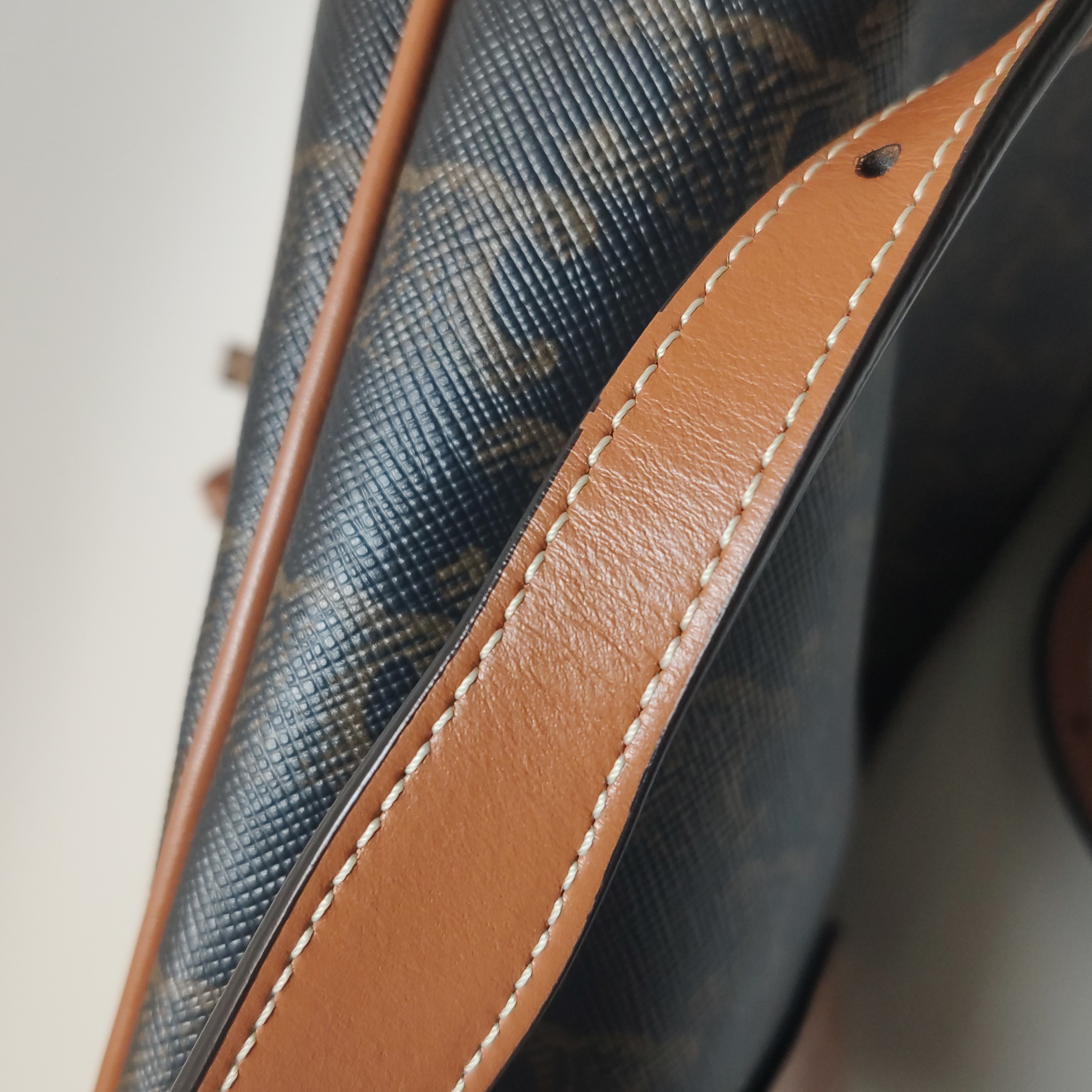 Celine Folco Backpack Triomphe Coated Canvas Mini