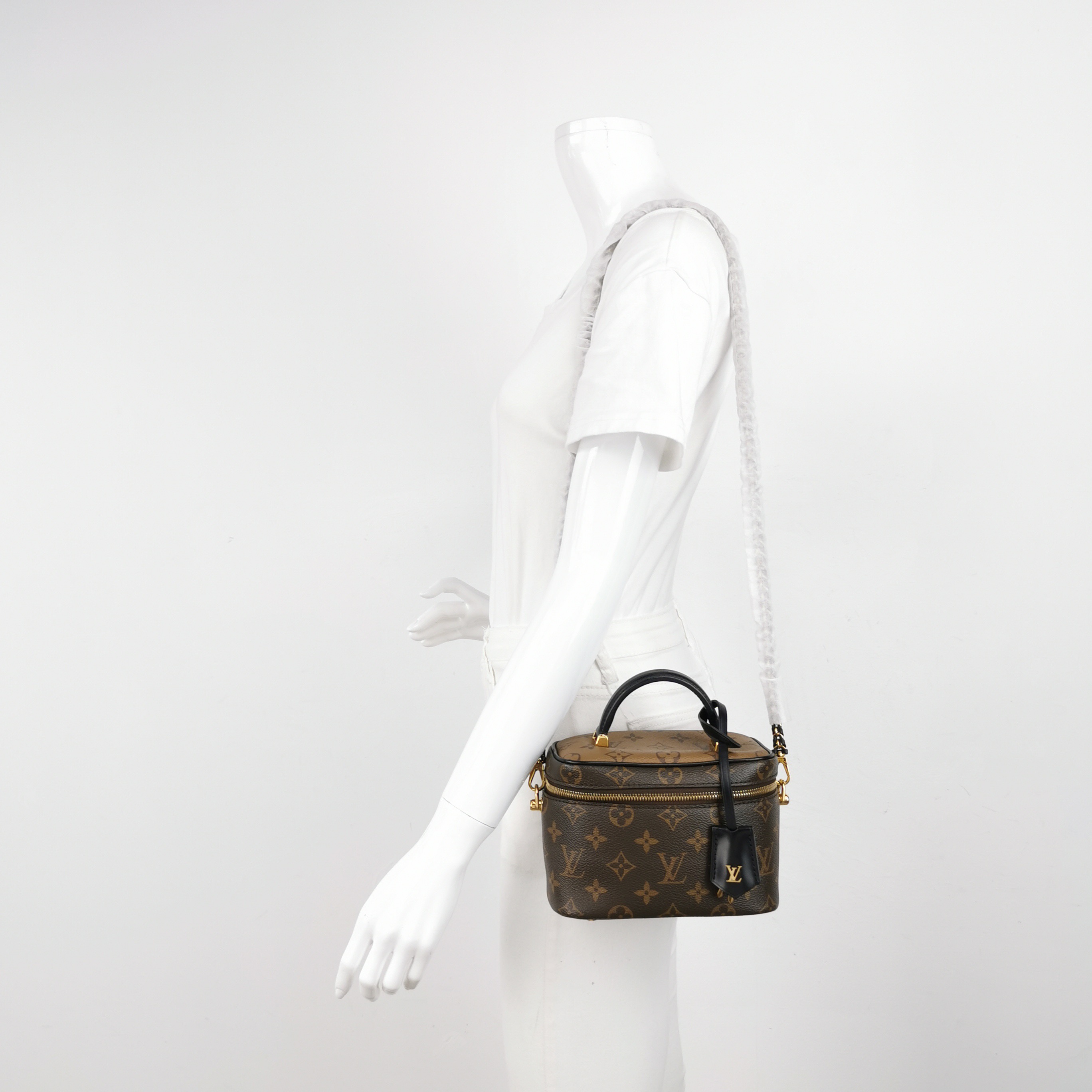 Louis Vuitton(LV) Vanity Handbag Reverse Monogram Canvas PM — alternate view