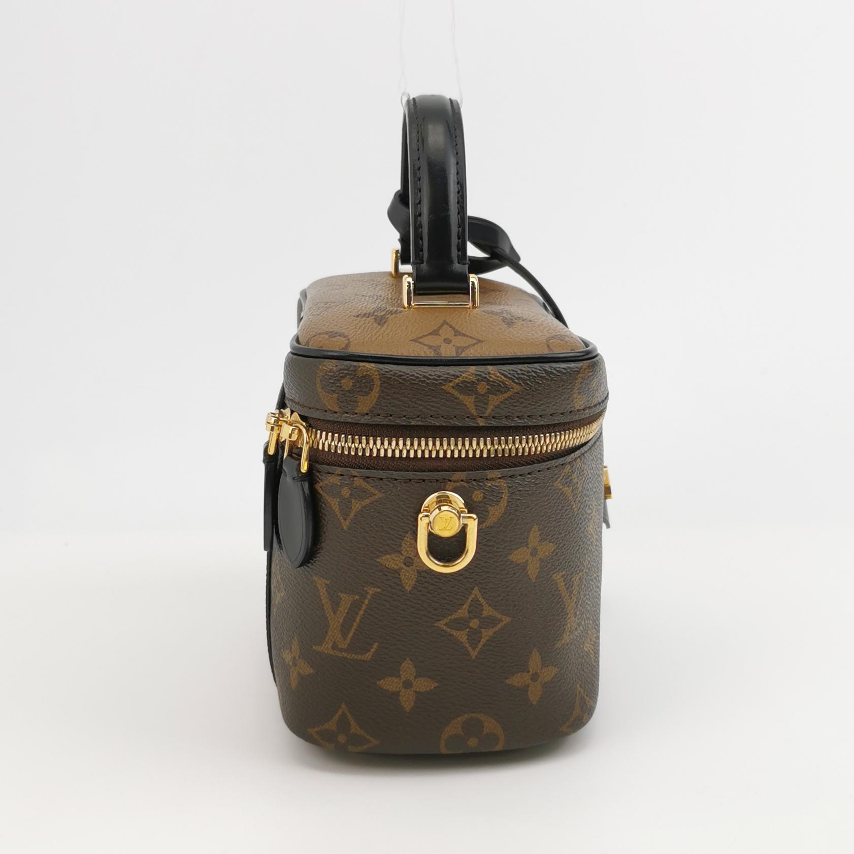 Louis Vuitton(LV) Vanity Handbag Reverse Monogram Canvas PM — photo 4 of 18