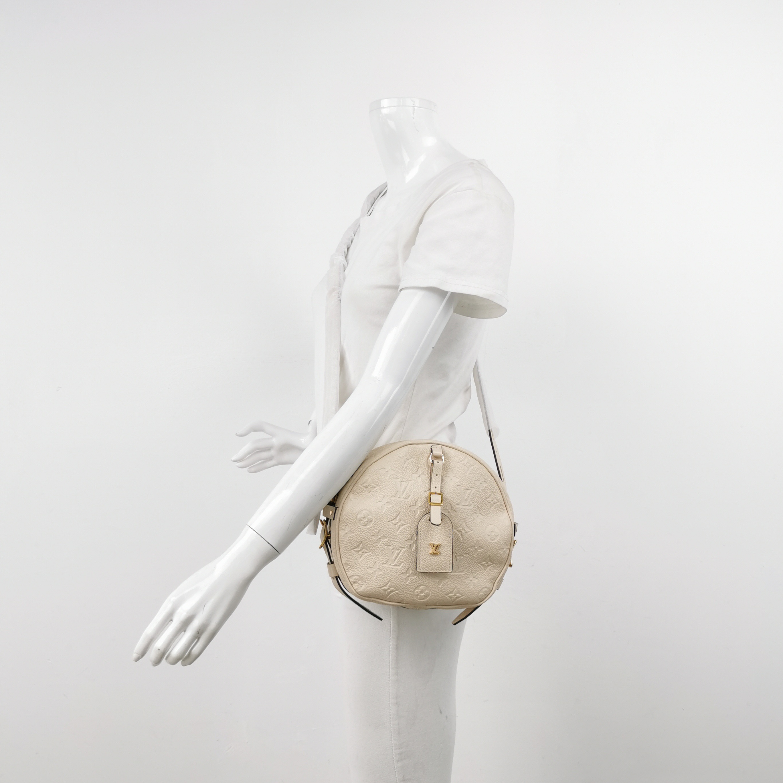Louis Vuitton(LV) Boite Chapeau Souple Bag Monogram Empreinte Leather MM — alternate view