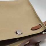 Hermes Herbag Zip Leather and Toile 31 — thumbnail 9