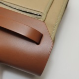 Hermes Herbag Zip Leather and Toile 31 — thumbnail 18