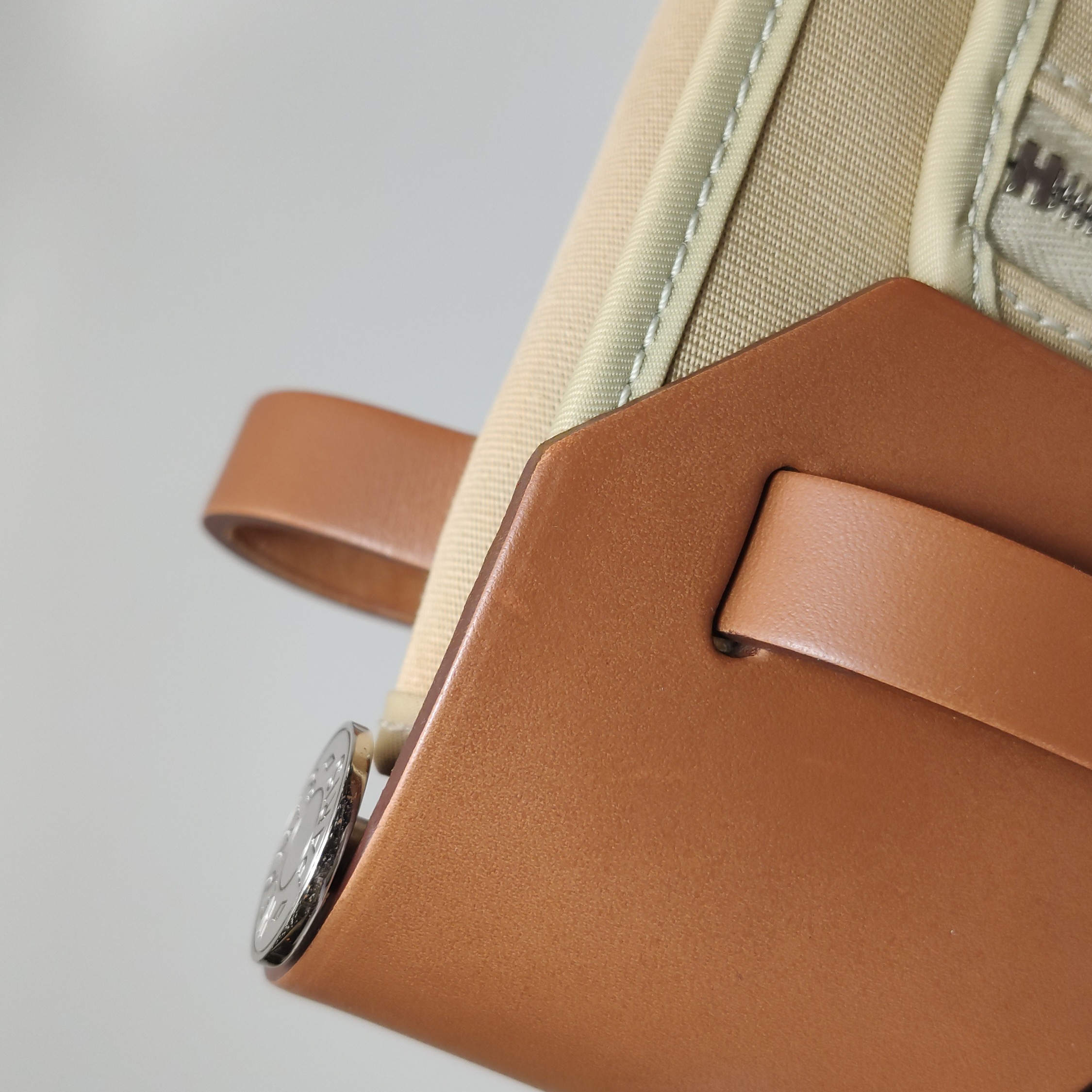 Hermes Herbag Zip Leather and Toile 31 — photo 17 of 24