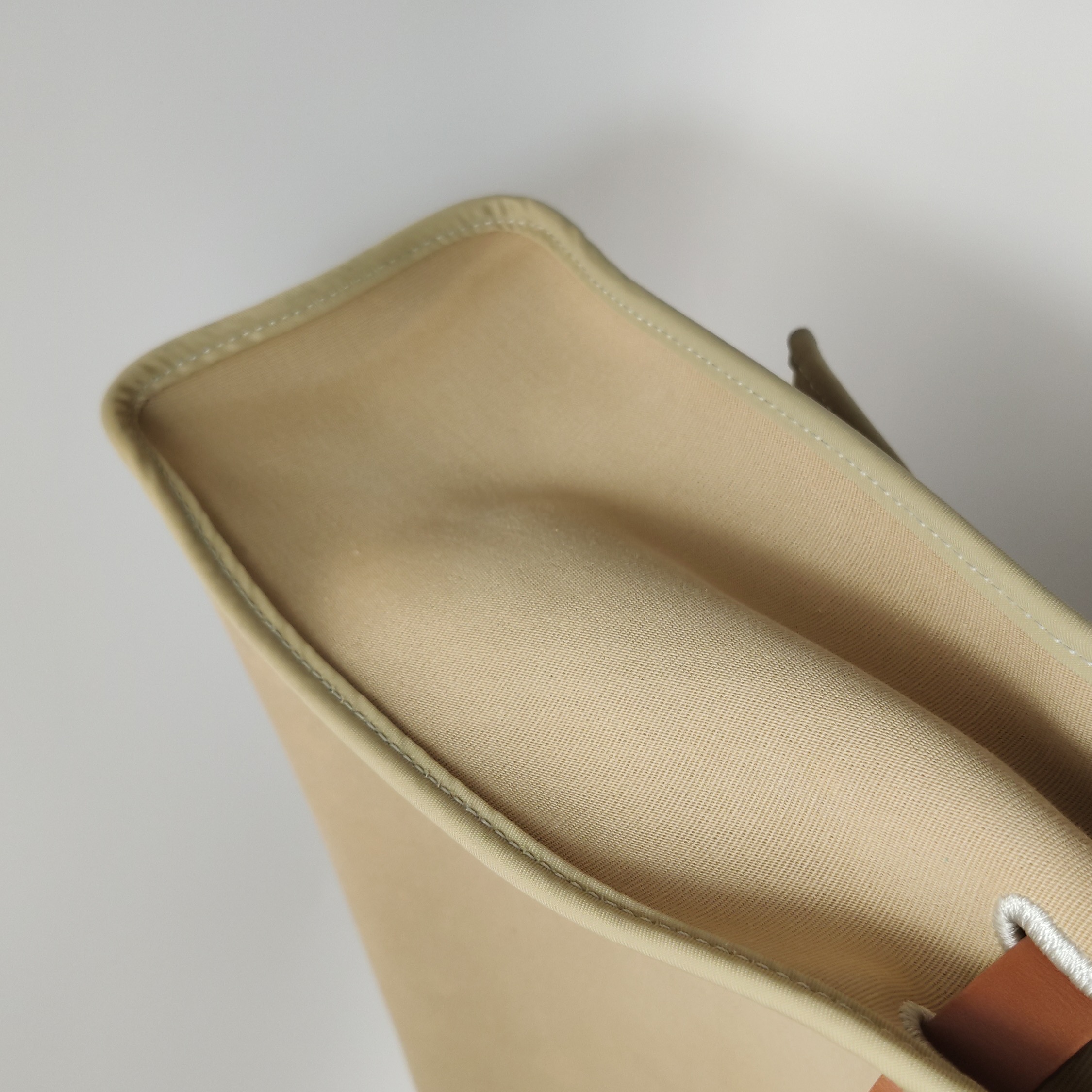 Hermes Herbag Zip Leather and Toile 31 — photo 11 of 24