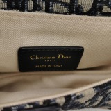 Christian Dior Saddle Handbag with Strap Oblique Canvas Mini — thumbnail 7