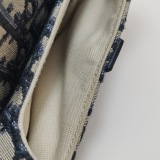 Christian Dior Saddle Handbag with Strap Oblique Canvas Mini — thumbnail 9