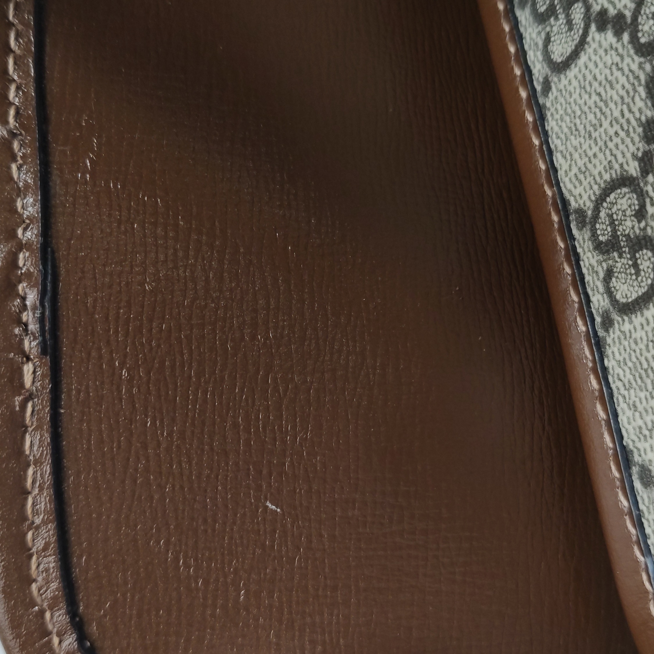 Gucci Horsebit 1955 Boston Bag GG Coated Canvas Mini — photo 11 of 23