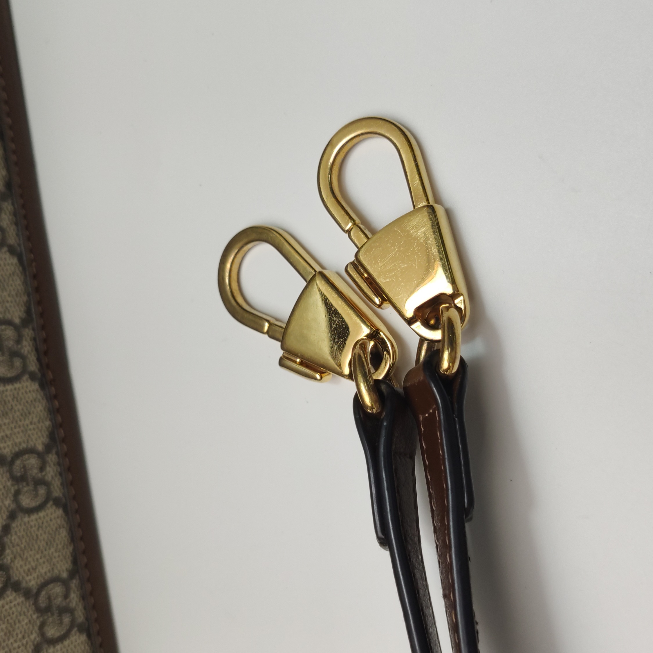 Gucci Horsebit 1955 Boston Bag GG Coated Canvas Mini — photo 13 of 23