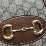 Gucci Horsebit 1955 Boston Bag GG Coated Canvas Mini — thumbnail 12