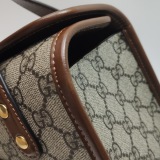 Gucci Horsebit 1955 Boston Bag GG Coated Canvas Mini — thumbnail 18