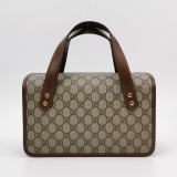 Gucci Horsebit 1955 Boston Bag GG Coated Canvas — thumbnail 5
