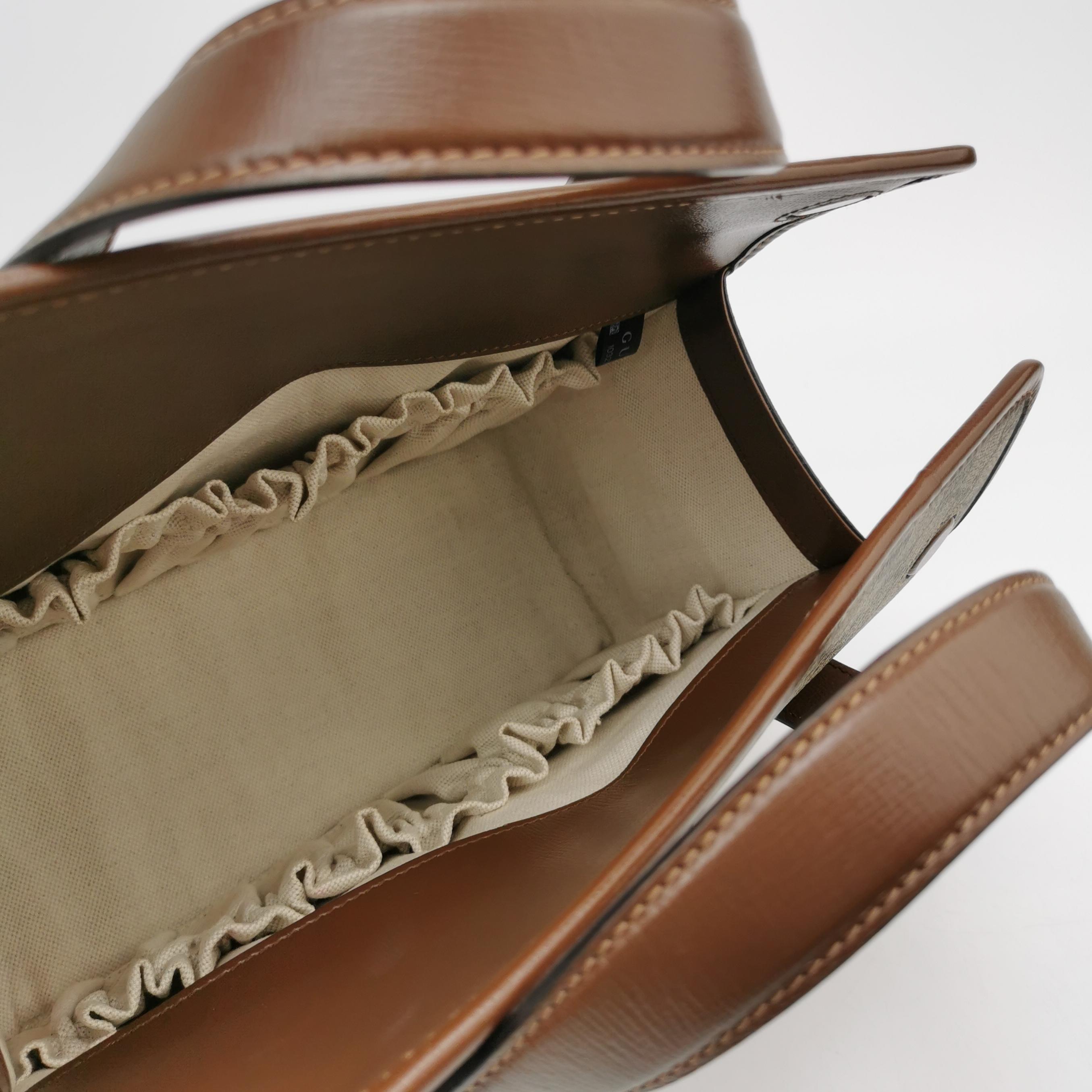Gucci Horsebit 1955 Boston Bag GG Coated Canvas — photo 7 of 23
