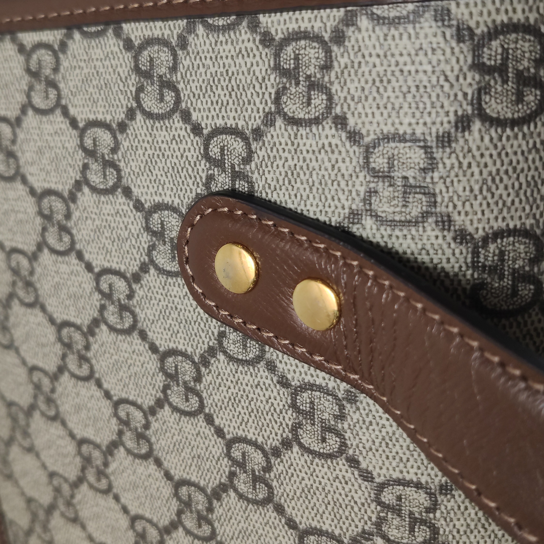 Gucci Horsebit 1955 Boston Bag GG Coated Canvas — photo 23 of 23