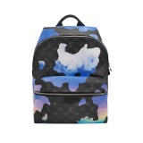  Louis Vuitton(LV) Discovery NM Backpack Sunrise Monogram Eclipse Canvas MM — thumbnail 1