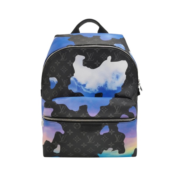  Louis Vuitton(LV) Discovery NM Backpack Sunrise Monogram Eclipse Canvas MM — pre-owned, Vierlot