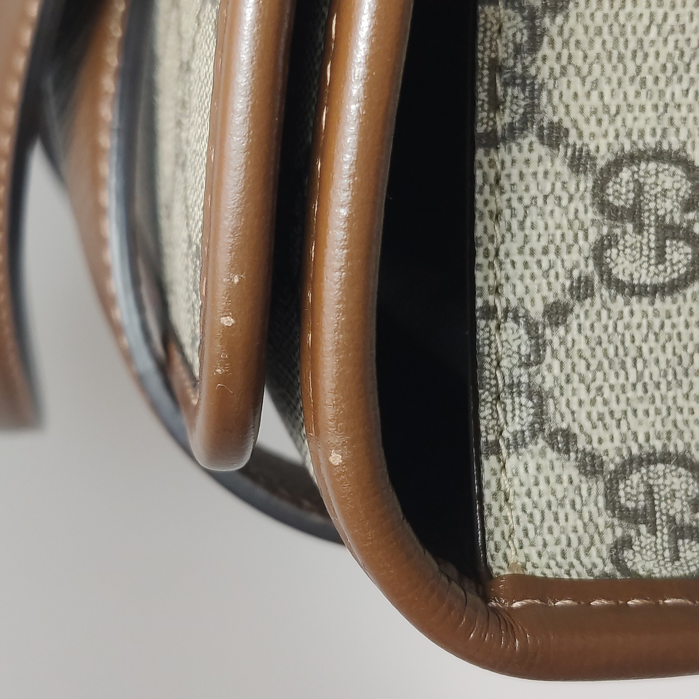 Gucci Horsebit 1955 Boston Bag GG Coated Canvas — photo 14 of 23