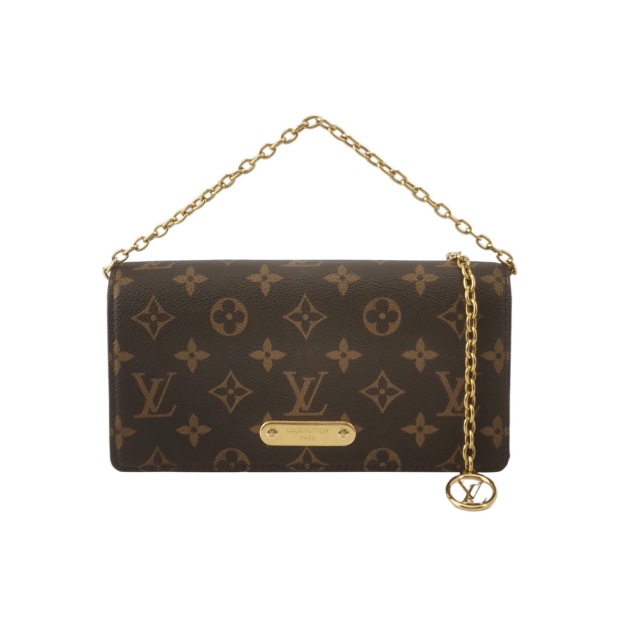 Louis Vuitton(LV) Lily Wallet on Chain Monogram Canvas — pre-owned, Vierlot