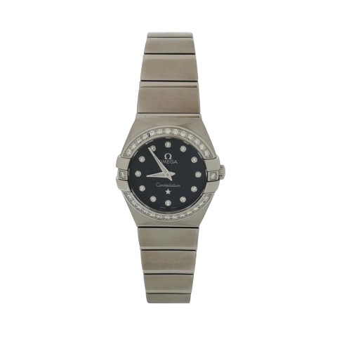 Omega Constellation Diamond Bezel Quartz