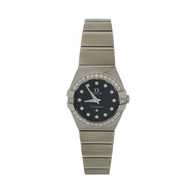 Omega Constellation Diamond Bezel Quartz — pre-owned, Vierlot