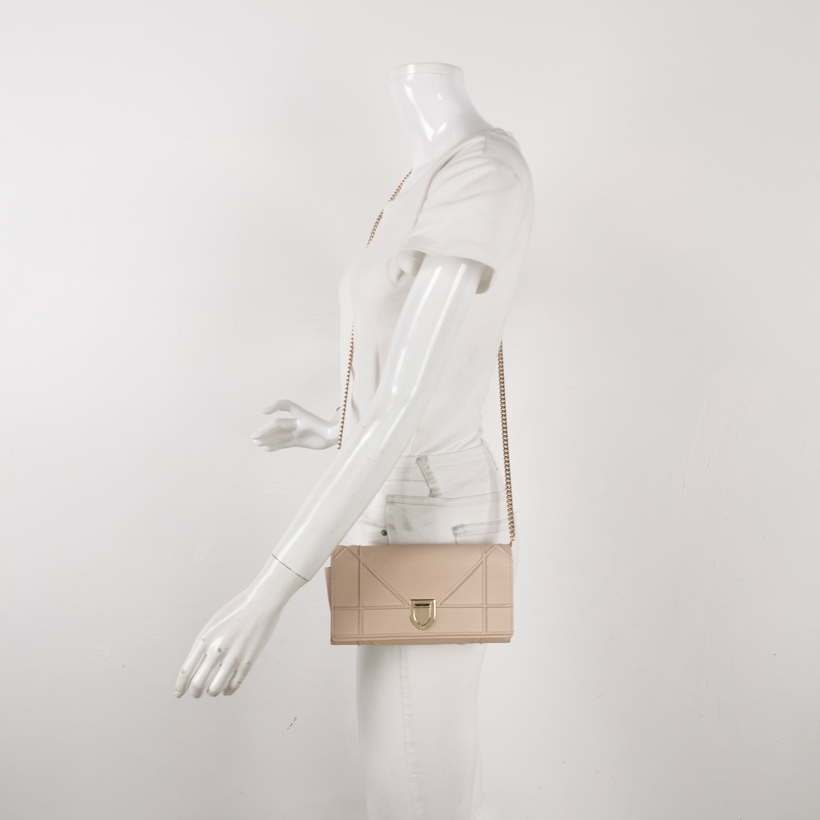 Dior Diorama Croisiere Chain Wallet Lambskin — alternate view