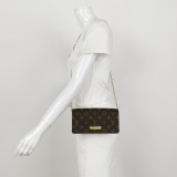 Louis Vuitton(LV) Lily Wallet on Chain Monogram Canvas — thumbnail 2