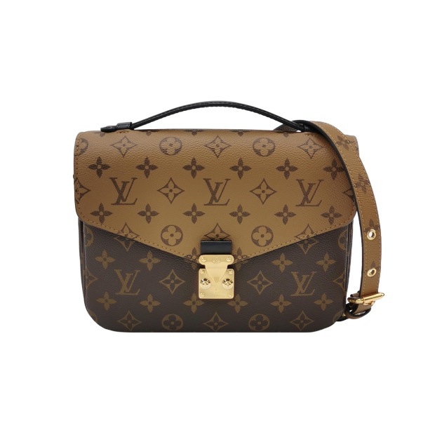 Louis Vuitton(LV) Pochette Metis Reverse Monogram Canvas — pre-owned, Vierlot