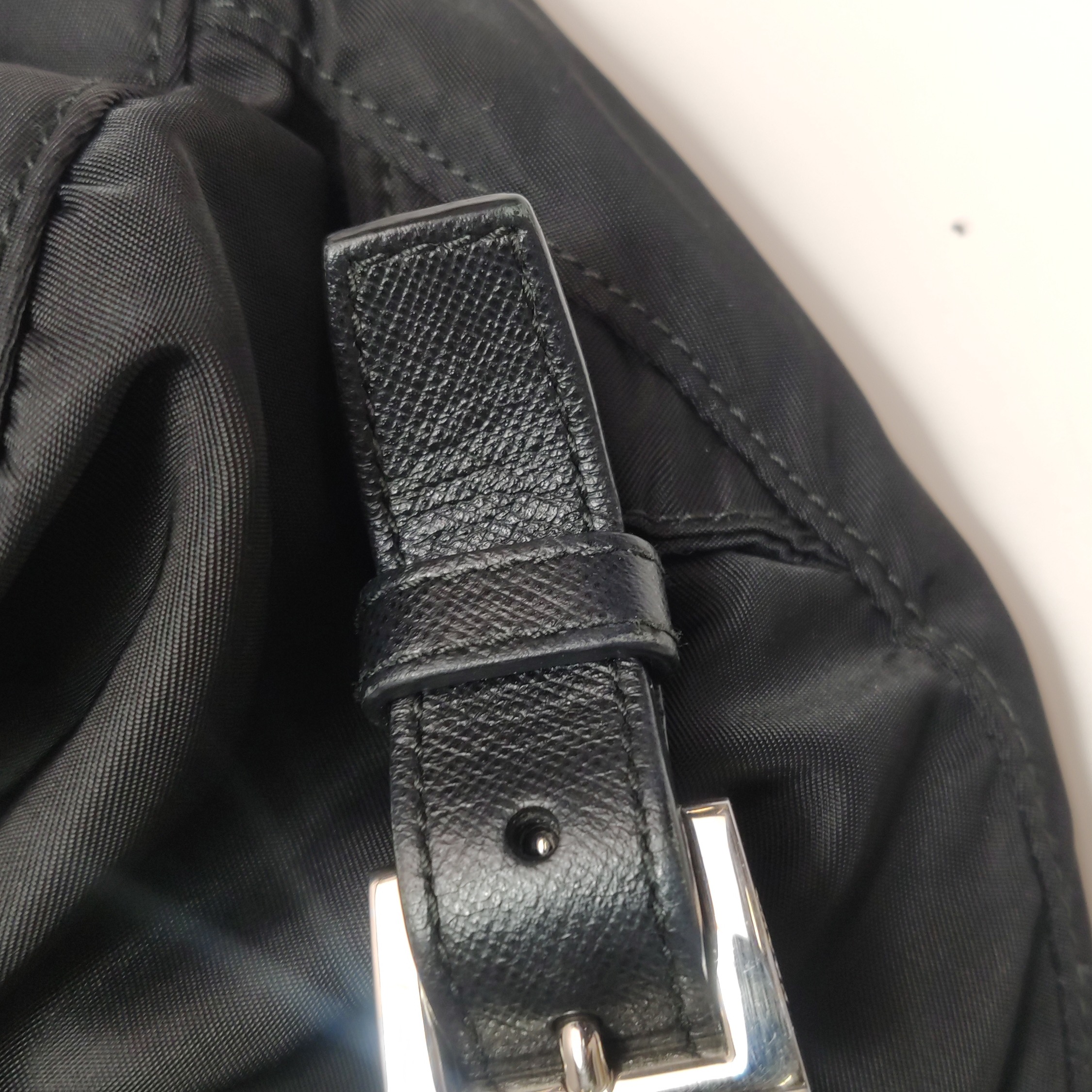 Prada Double Front Pocket Backpack Tessuto — photo 12 of 24