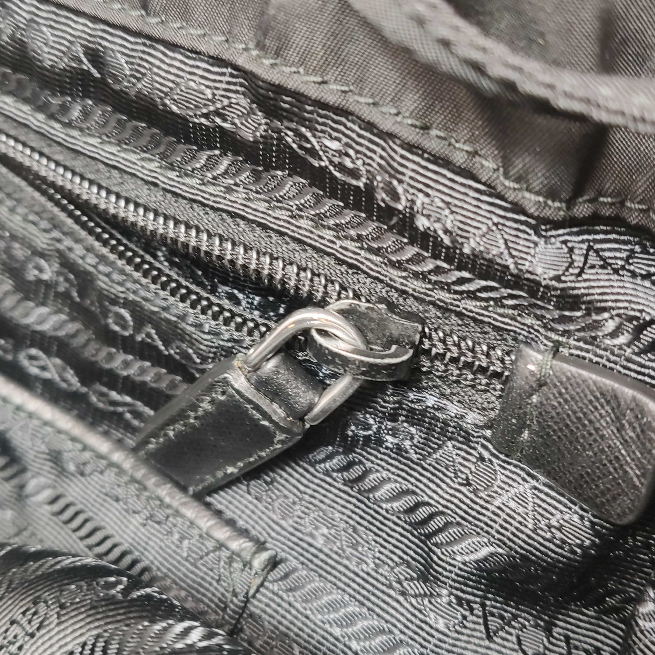 Prada Double Front Pocket Backpack Tessuto — photo 8 of 24