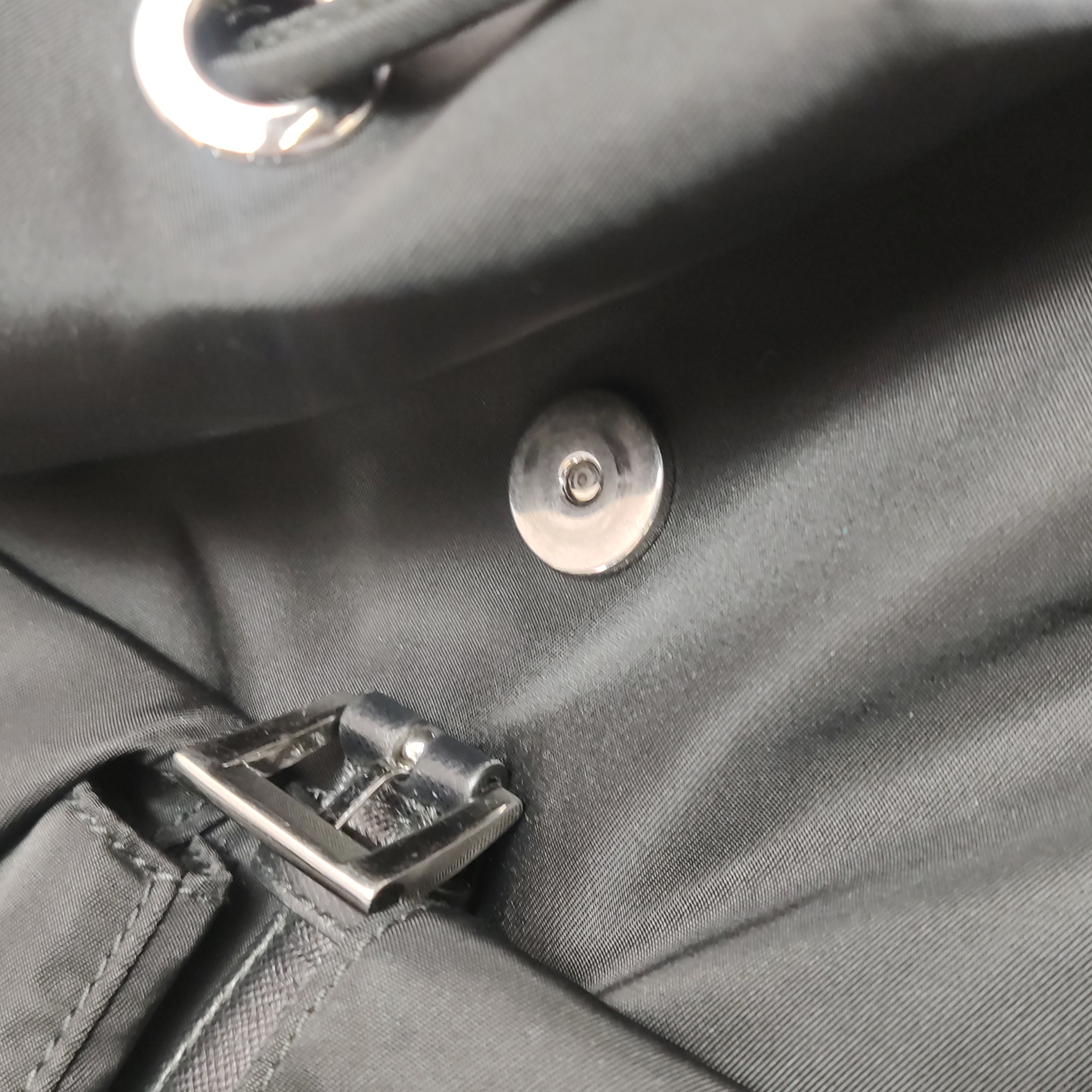 Prada Double Front Pocket Backpack Tessuto — photo 15 of 24