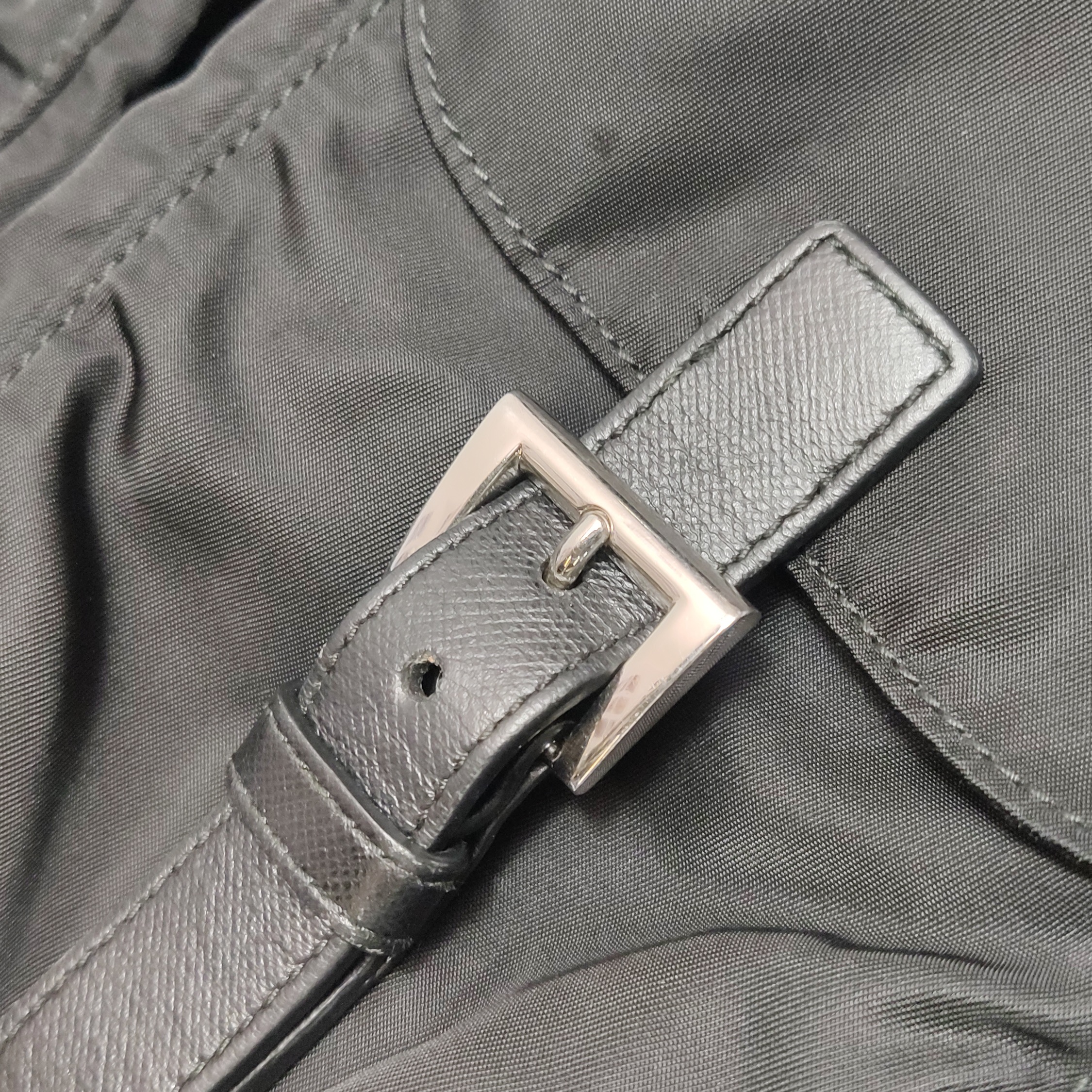 Prada Double Front Pocket Backpack Tessuto — photo 16 of 24