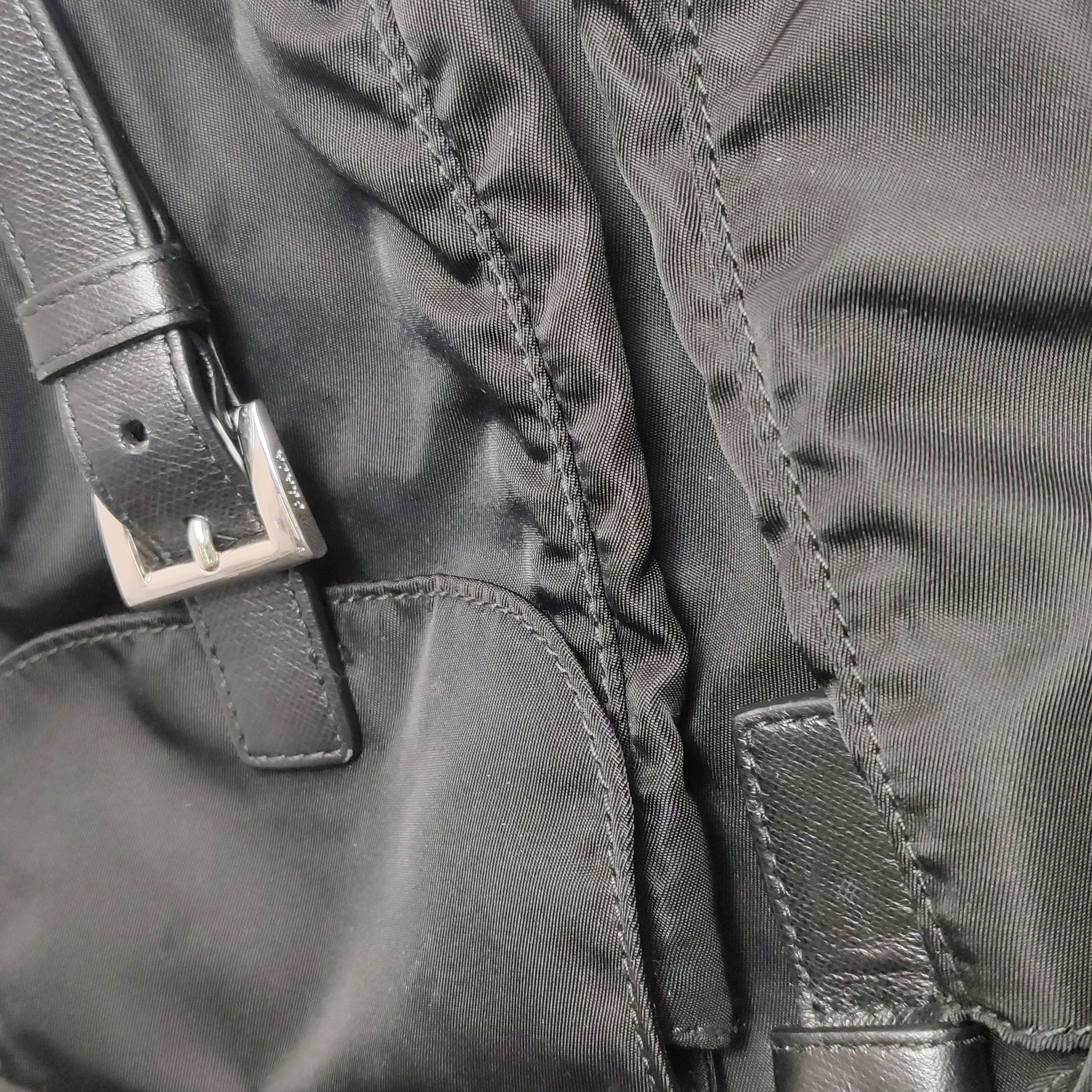Prada Double Front Pocket Backpack Tessuto — photo 17 of 24
