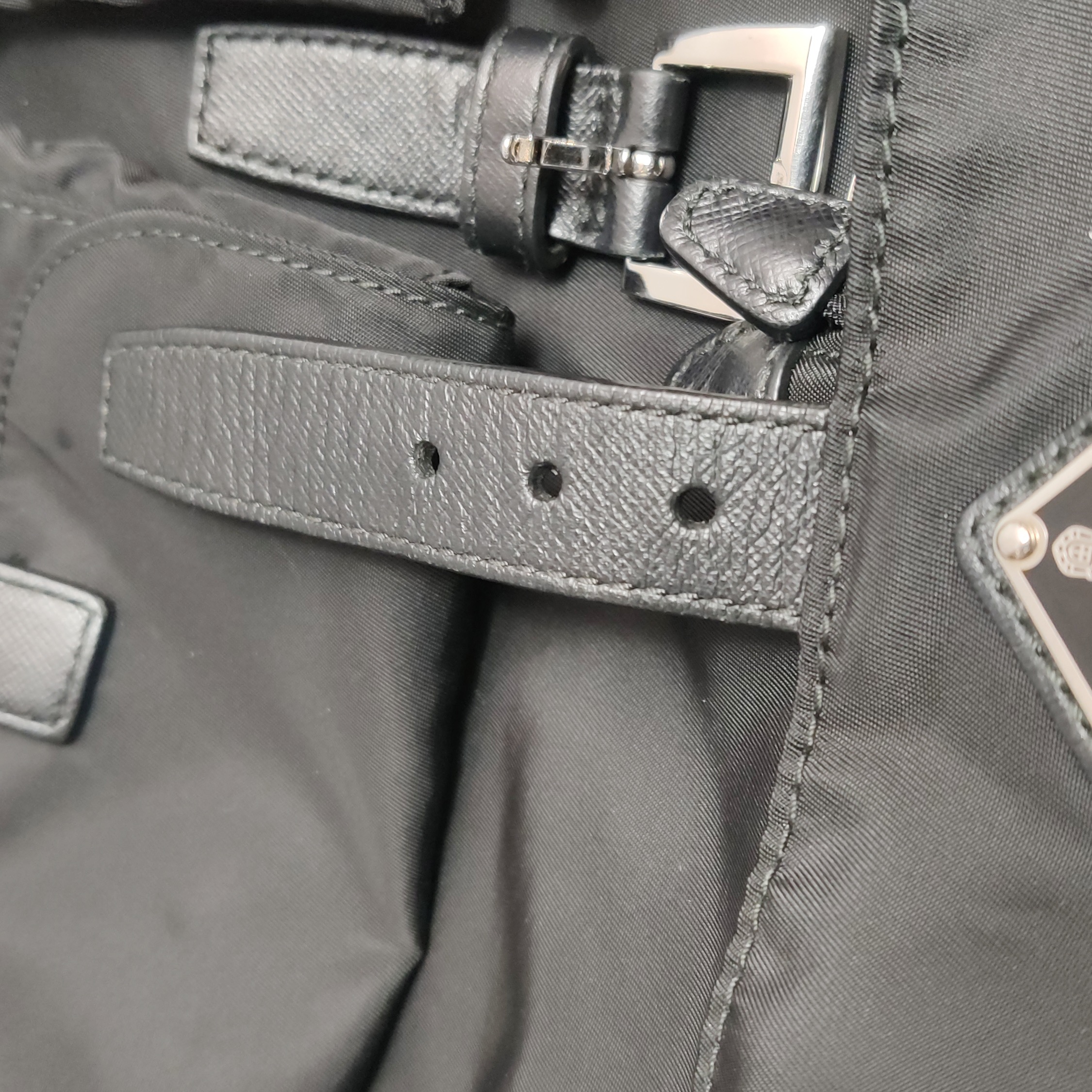 Prada Double Front Pocket Backpack Tessuto — photo 10 of 24