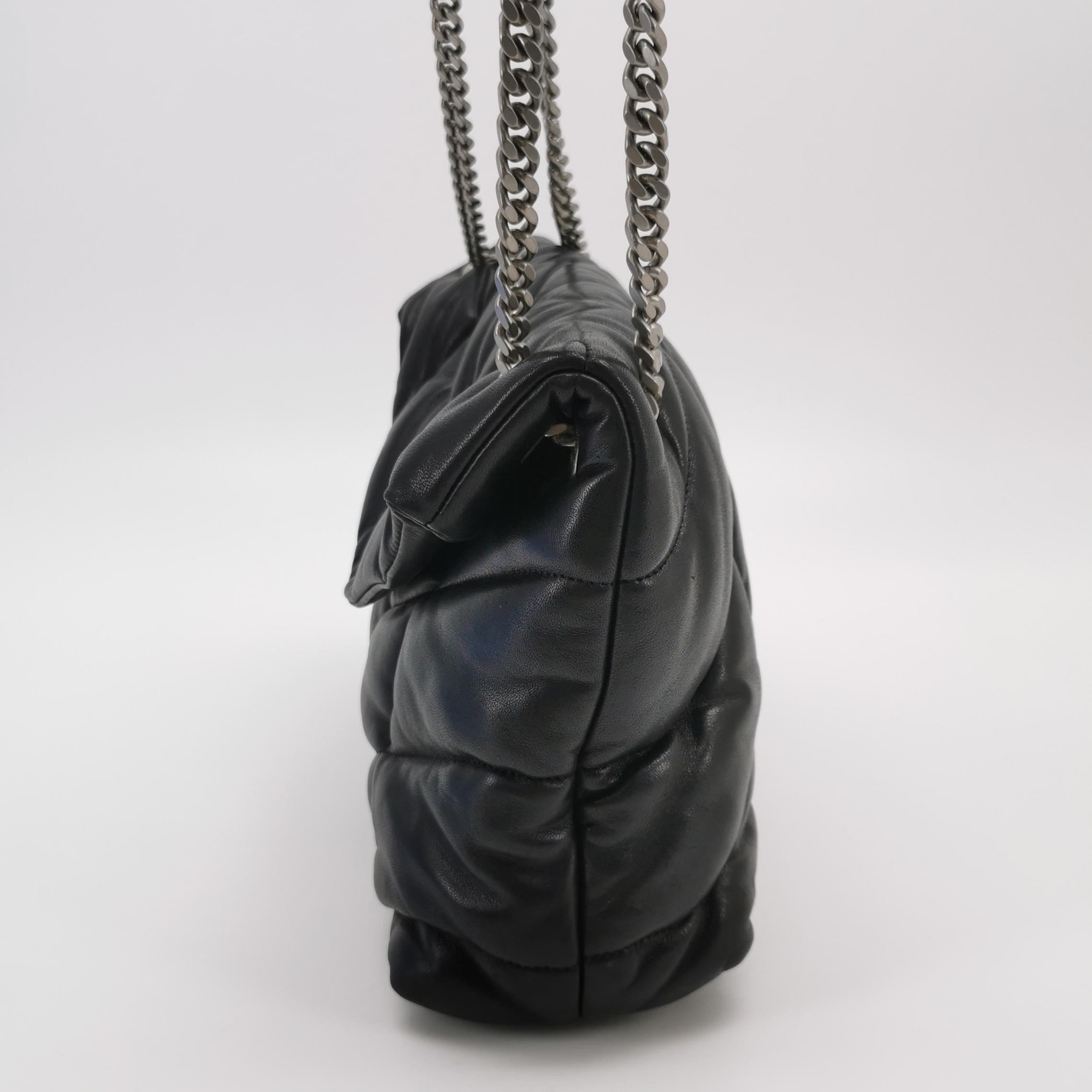 Saint Laurent LouLou Puffer Shoulder Bag Quilted Leather Medium — photo 4 of 24