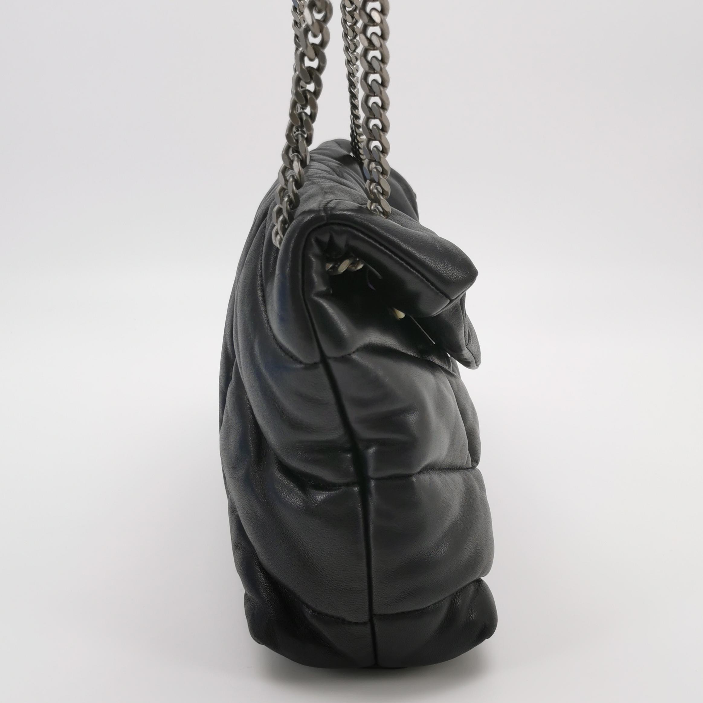 Saint Laurent LouLou Puffer Shoulder Bag Quilted Leather Medium — photo 3 of 24