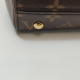 Louis Vuitton(LV) Cluny Top Handle NM Bag Monogram Canvas Mini — thumbnail 12
