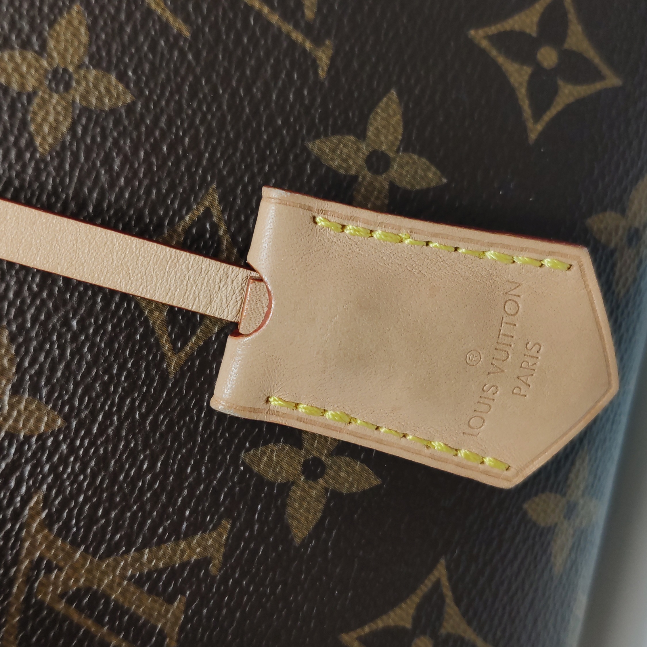 Louis Vuitton(LV) Cluny Top Handle NM Bag Monogram Canvas Mini — photo 13 of 18
