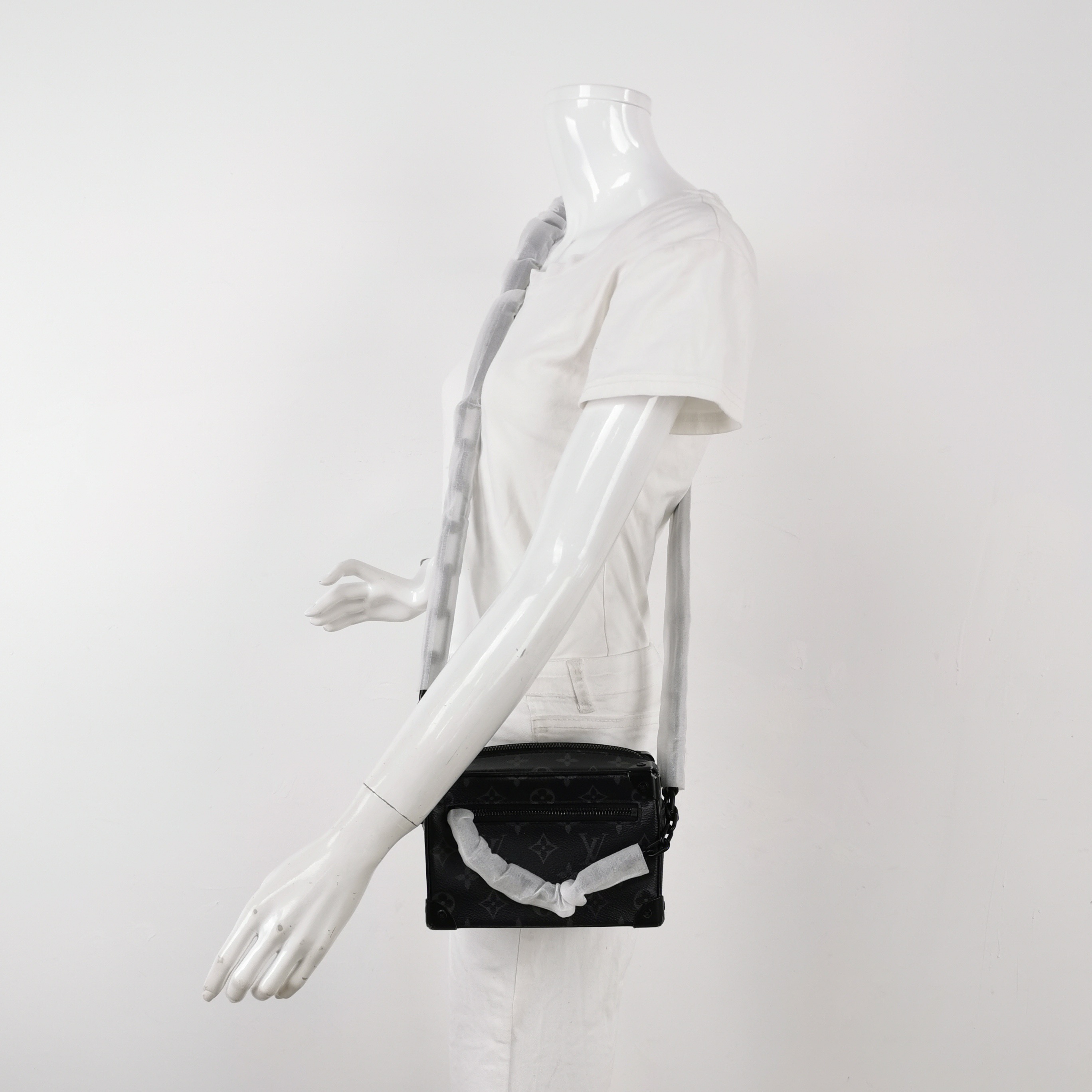 Louis Vuitton(LV) Soft Trunk Bag Monogram Eclipse Canvas Mini — alternate view