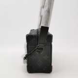 Louis Vuitton(LV) Soft Trunk Bag Monogram Eclipse Canvas Mini — thumbnail 3